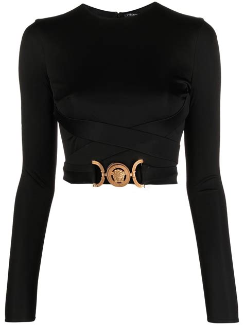 farfetch Versace tops